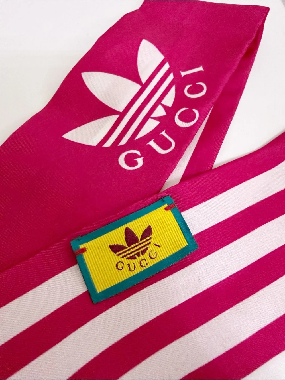 Gucci x Adidas Silk Scarf - Limited Edition